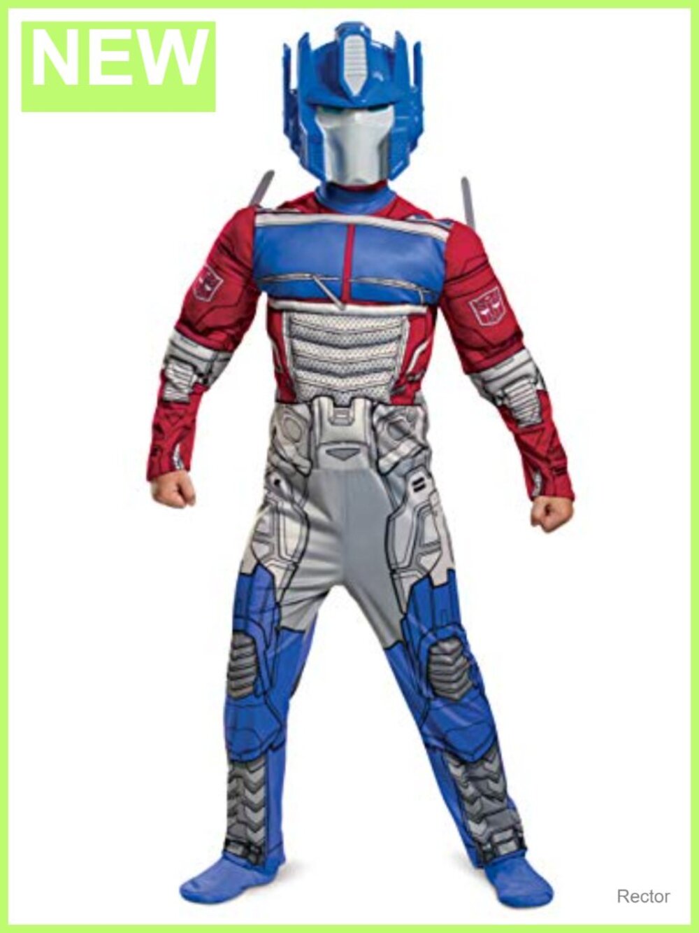 Transformers Optimus Prime Muscle Costume Kids Cosplay Outfit
